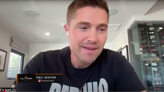 Eric Winter talks Palm Republic rum, The Rookie and doing a podcast with his wife Roselyn Sanchez.