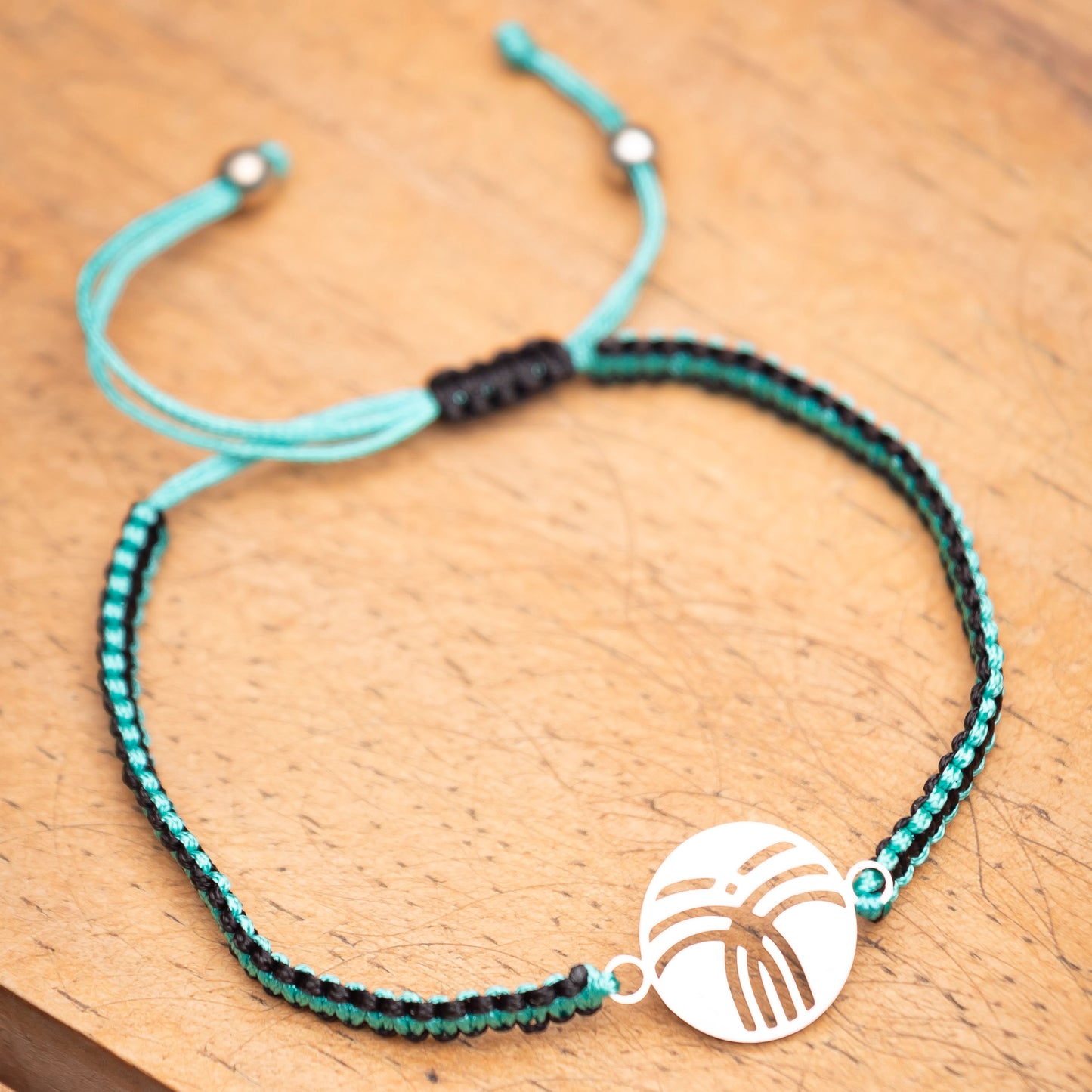 Woven Charm Bracelet